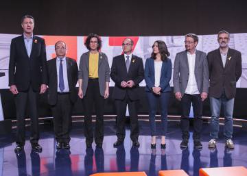 El segundo debate televisivo del 21-D pone de manifiesto la fractura entre fuerzas independentistas