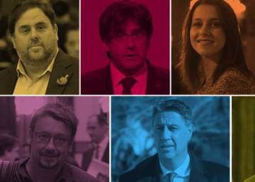 Estos son los candidatos a las elecciones catalanas 2017 para el 21-D