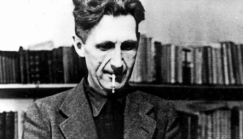 George Orwell, en una imagen de principios de los años 40.