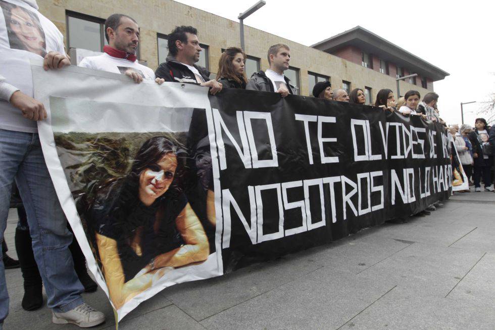 Manifestación por la desaparición de María Piedad García.