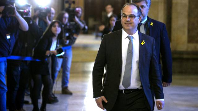 Turull, el pasado 22 de marzo.