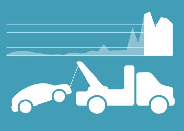 La grúa retira ocho veces más coches multados en zona SER desde enero