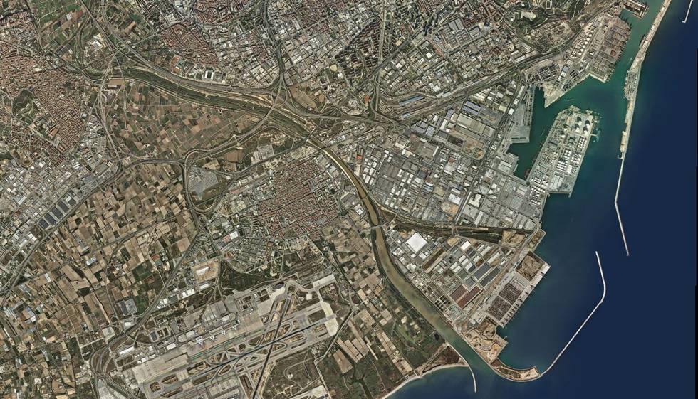 mapa puerto barcelona El puerto de Barcelona planea otra terminal para ser líder en 