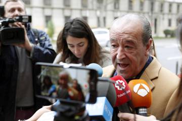 El letrado zaragozano Javier Notivoli, abogado de César Román.