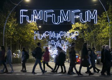 La Diagonal se queda sin luces de Navidad