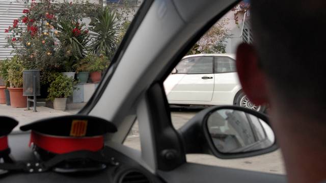 Una patrulla de los Mossos.