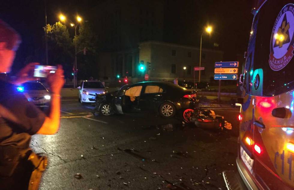 Dos motoristas mueren en sendos accidentes en la capital en menos de cinco horas 1564213551_719927_1564213982_noticia_normal