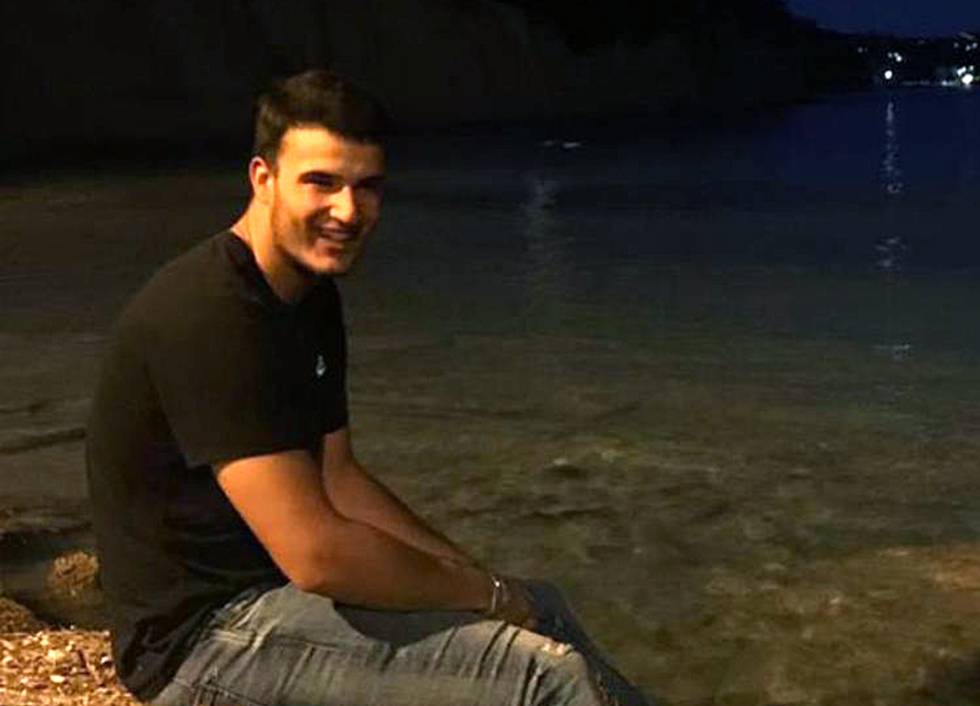 VÃctor López, en una fotografÃa cedida por su familia.