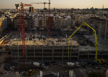 Una obra millonaria paralizada en el centro de Madrid tiene en vilo a 351 vecinos