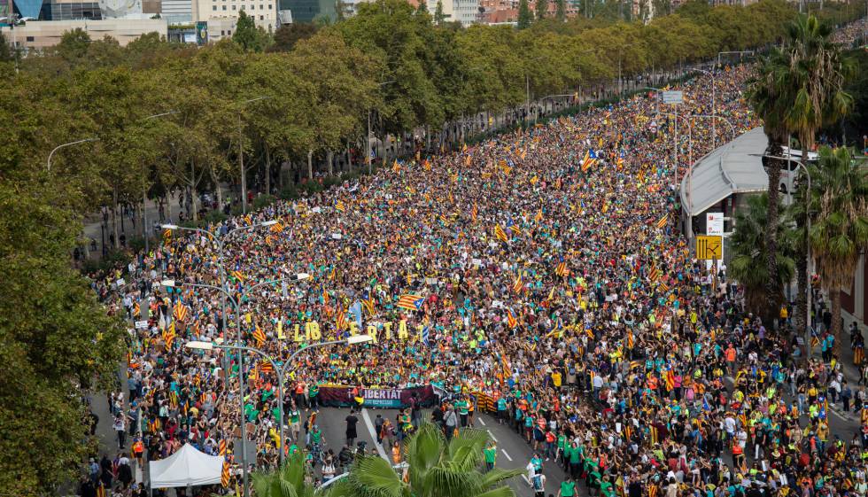 Huelga general en Cataluña