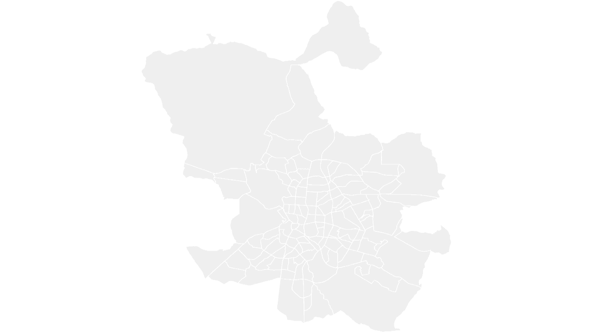 Las parejas jóvenes solo pueden alquilar un piso asequible en 13 de los 128 barrios de Madrid