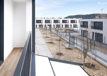 Promoción de 26 viviendas adosadas Manrique 26.