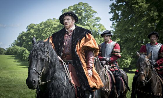 Damian Lewis como Enrique VIII, en la adaptación televisiva de la novela de Hilary Mantel para la BBC.