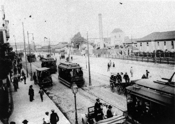 Imagen de Lisboa en 1918.