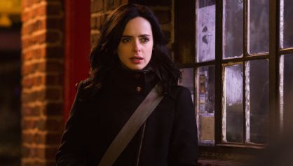La actriz Krysten Ritter, en 'Jessica Jones'.