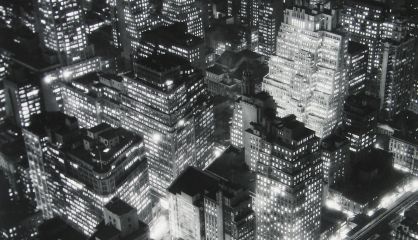 'Vista nocturna', Nueva York, 1932.