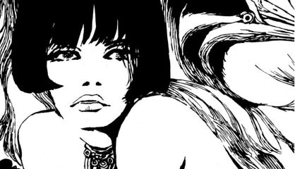 Valentina, hero&iacute;na de las vi&ntilde;etas de Guido Crepax.