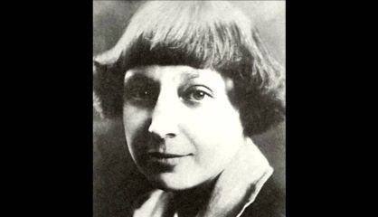 Imagen de la poeta y escritora Marina Tsviet&aacute;ieva.