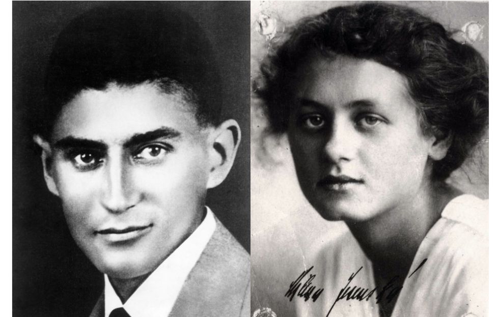 Franz Kafka y Milena Jesenská.