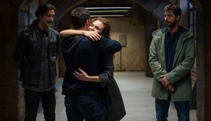 Los protagonistas de 'El Ministerio del Tiempo'.