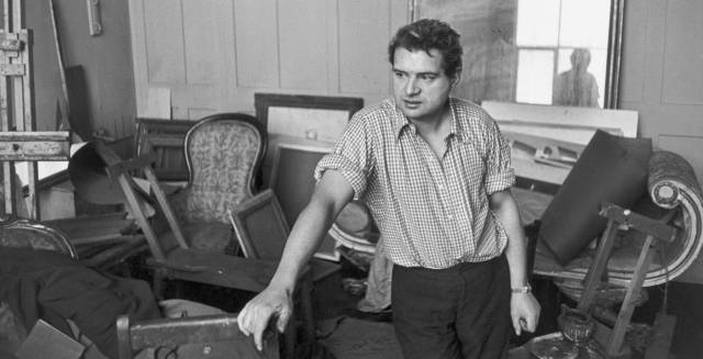 El pintor Francis Bacon, en 1952.