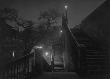 Praga durante la noche, entre 1950 y 1959