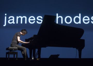 James Rhodes, durante su actuaci&oacute;n de ayer, en el S&oacute;nar de Barcelona.