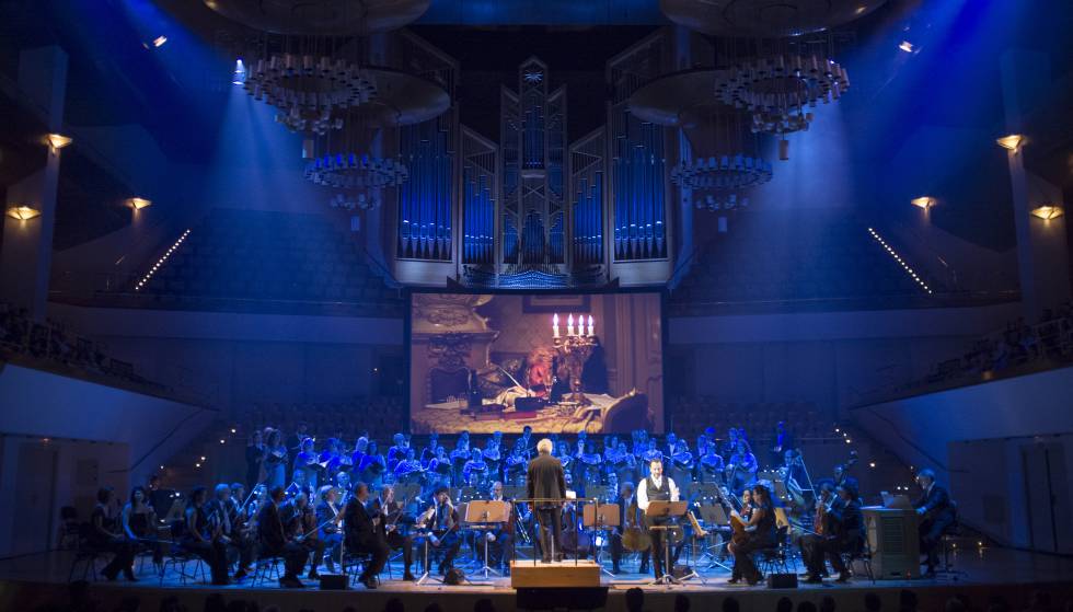 Ciclo Descubre En El Auditorio Nacional De Madrid Luces De Colores Y Pantalla Gigante Para Disfrutar La Musica De Berlioz Cultura El Pais