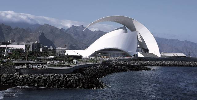 Calatrava's auditorium in Tenerife.