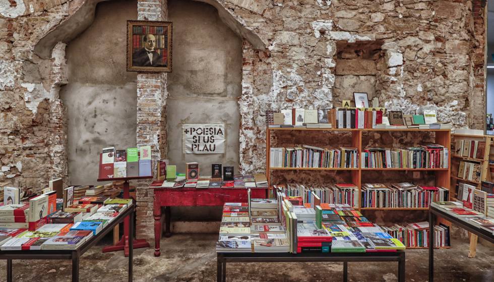 Librería Calders, en el Pasaje Calders de Barcelona.