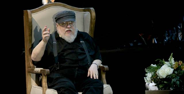 George R. R. Martin en la FIL.