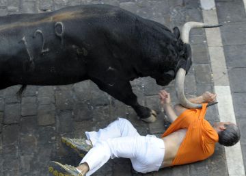 Sexto encierro de San Fermín 2017