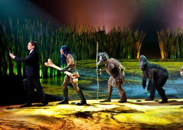 De anfibio a hombre volador: Cirque du soleil retrata la evolución