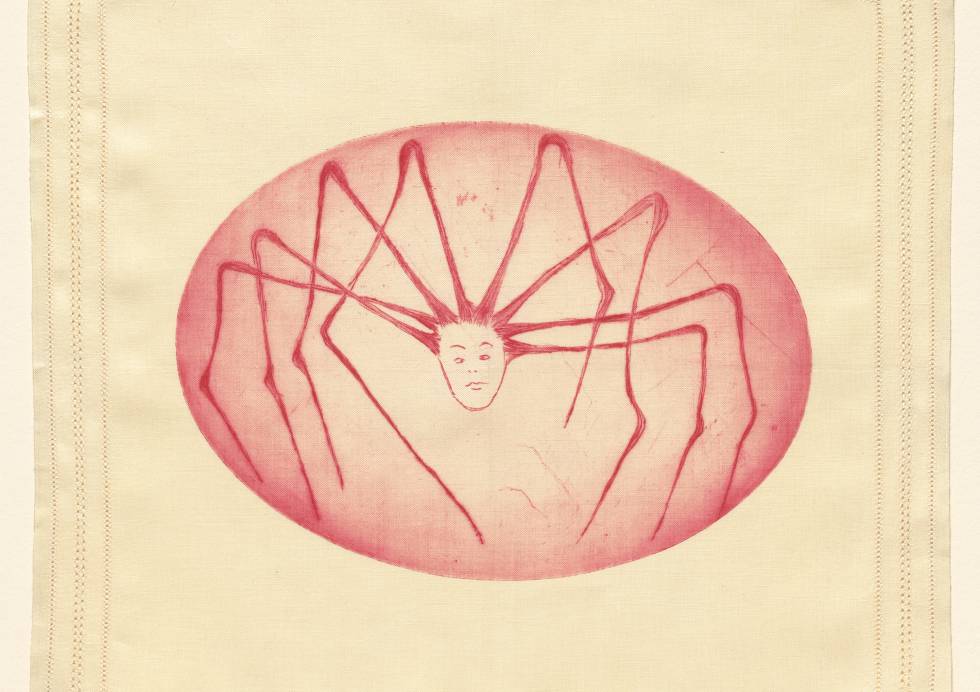 Obra 'La mujer araña', de la artista franco-estadounidense Louise Bourgeois.