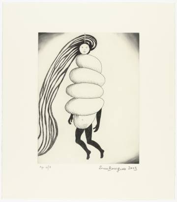 Obra 'La mujer espiral', de la artista franco-estadounidense Louise Bourgeois.