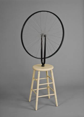 'Rueda de bicicleta', de Marcel Duchamp (1964).