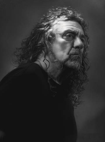 El músico Robert Plant, cantante de Led Zeppelin. 