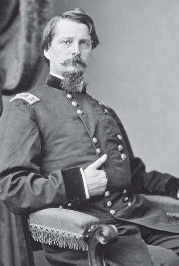 El militar Winfield S. Hancock.
