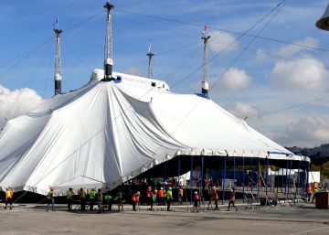 Cirque du Soleil alza su carpa
