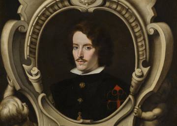 Fragmento del retrato de Diego Ortiz de Zúñiga. 