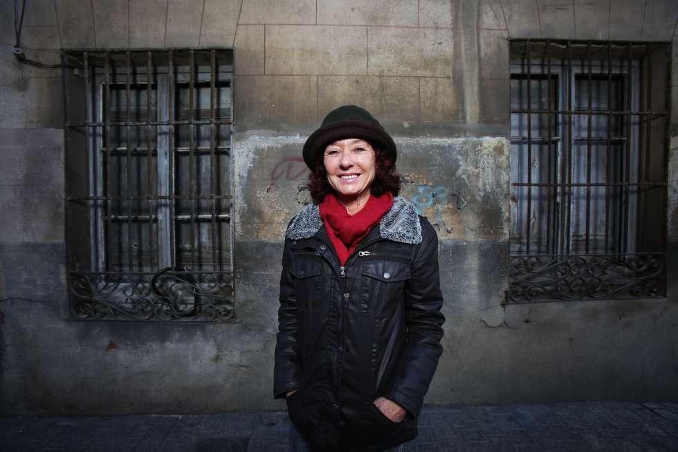 La escritora Maite Carranza, retratada el mes pasado en Alcalá de Henares.