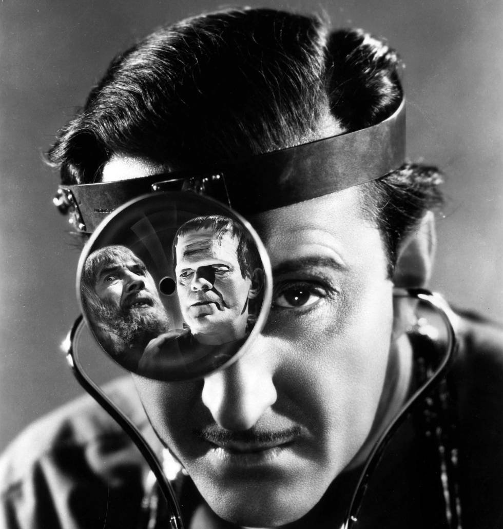 Basil Rathbone en 'La sombra de Frankenstein', de Rowland V. Lee.