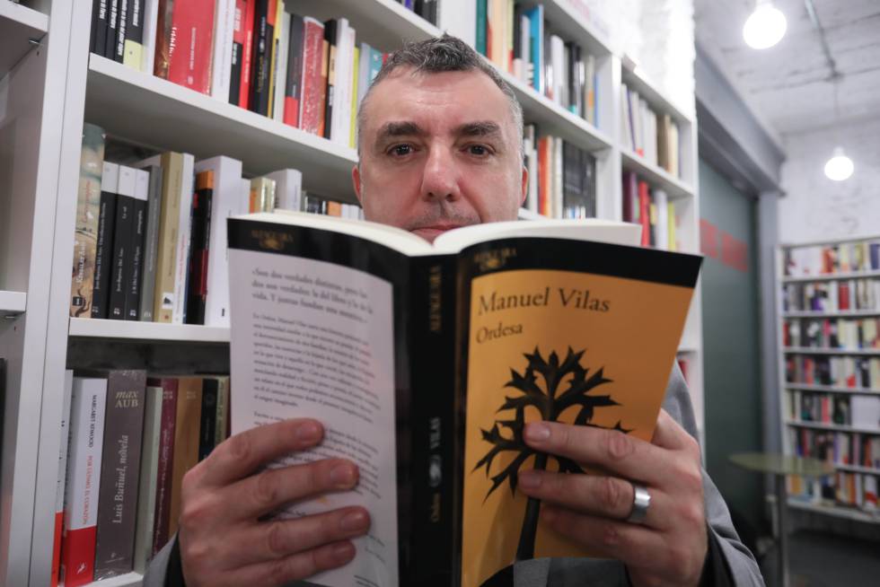 Manuel Vilas, con su novela 'Ordesa', el pasado miércoles.