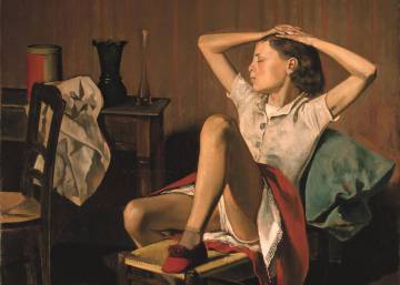 El Met rechaza retirar un cuadro de Balthus en el que aparece una joven en posición sugestiva El Met rechaza retirar un cuadro de Balthus en el que aparece una joven en posición sugestiva