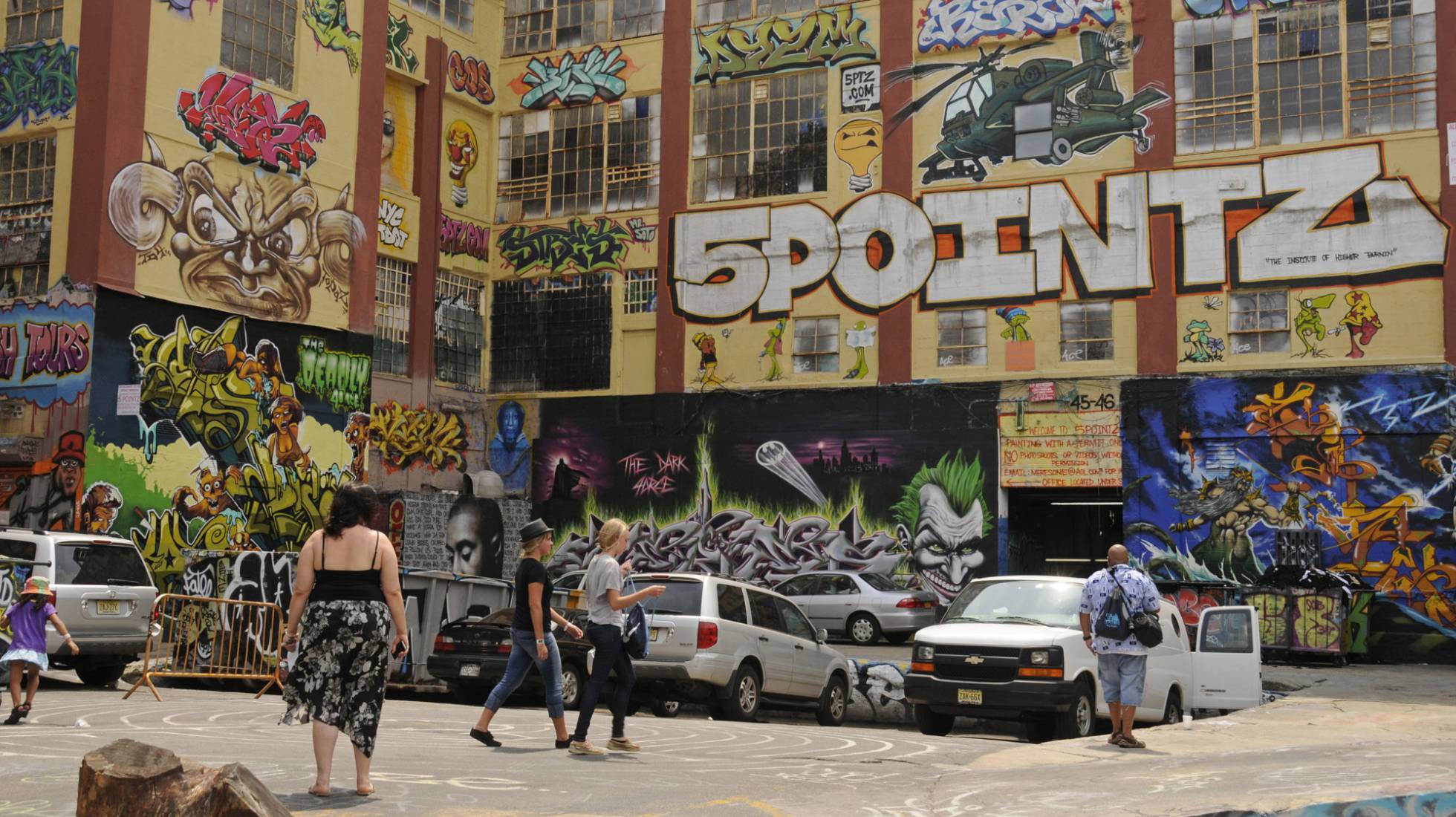 Indemnizados con 5,4 millones 21 grafiteros de Nueva York tras el derribo de un edificio con sus obras