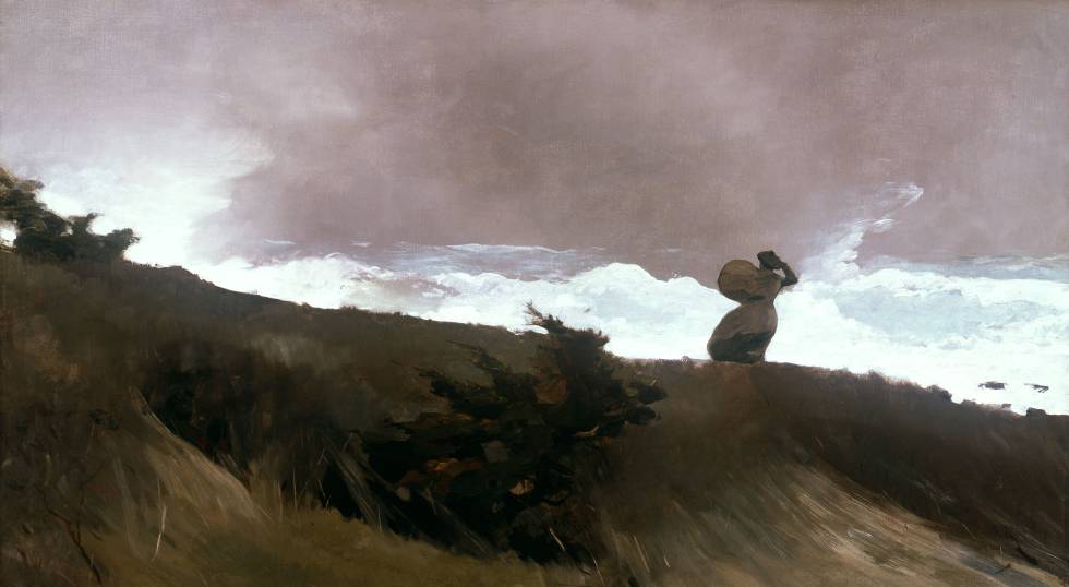 'El viento del oeste', Winslow Homer.