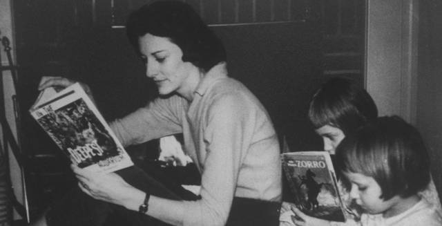 La poeta Anne Sexton.