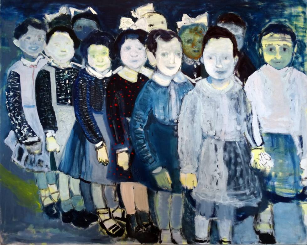 'The Turkish Schoolgirls' (1987), obra de Marlene Dumas.