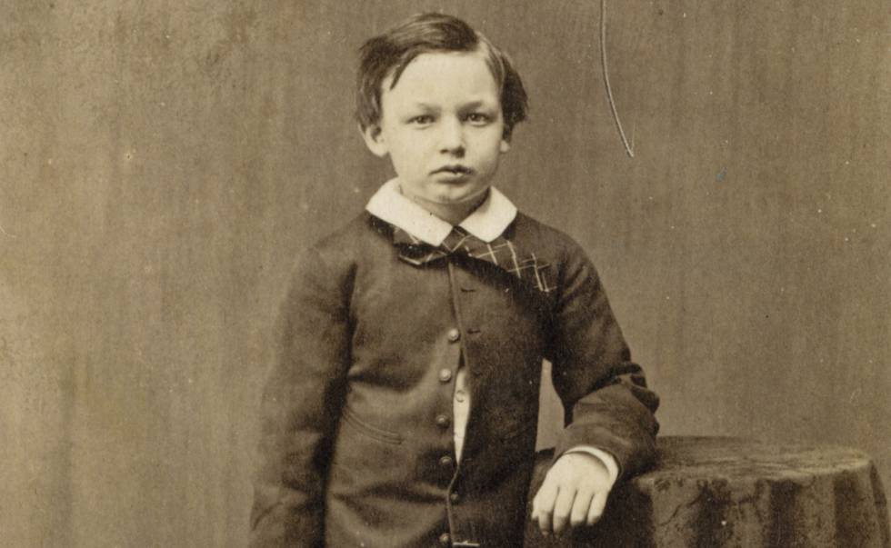 Willie Lincoln, hijo del presidente de EE UU Abraham Licoln, en 1860.