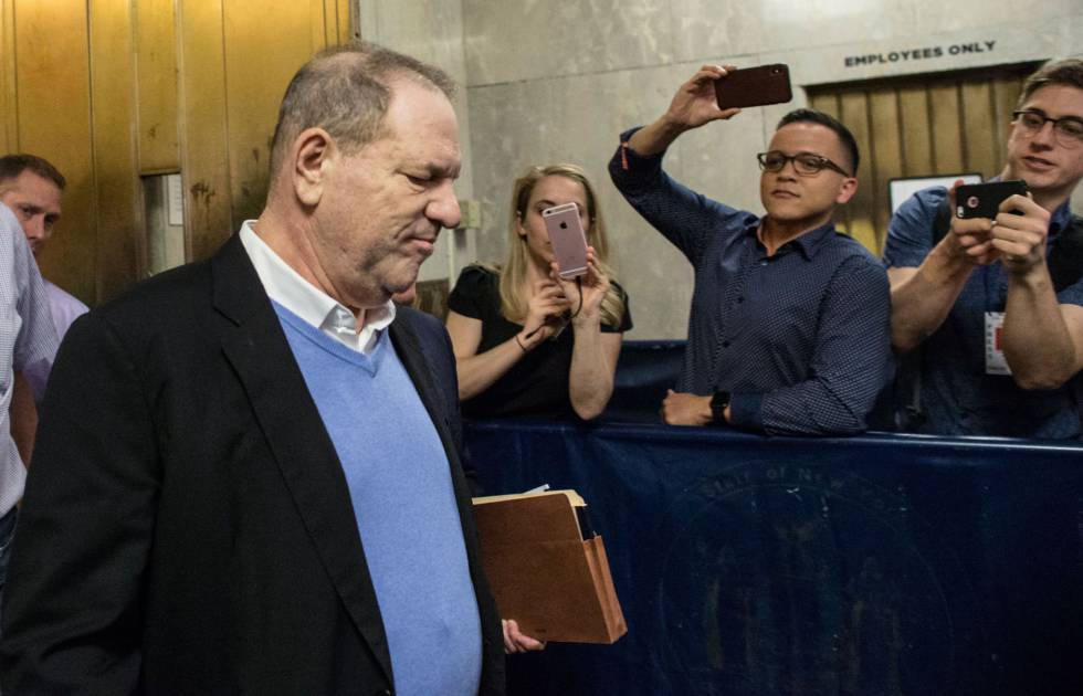 Harvey Weinstein, en la corte penal de Nueva York la semana pasada.